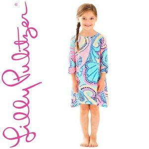 LILLY PULITZER Girls Edna Dress - Large